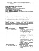 Cronograma estancia internacional