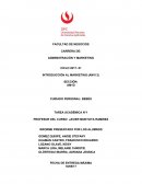 TAREA INTRODUCCIÓN AL MARKETING