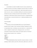 Personalidad Tipo de Personalidad