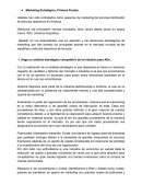 Ustedes han sido contratados como asesores de marketing del principal distribuidor de artículos deportivos en América.