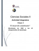 ACTIVIDAD INTEGRADORA CIENCIAS SOCIALES II ETAPA 3