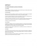 La realidad, información y estructura informativa