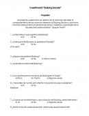 Antologia Cuestionario “Bullying Escolar”