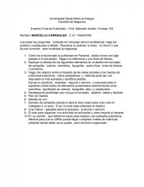 Lea todas las preguntas, conteste con lenguaje técnico profesional, haga los análisis y explíquelos a detalle. Resuelva su exámen a mano, no borre ni use líquido corrector, esto invalidará la respuesta.. Página 1