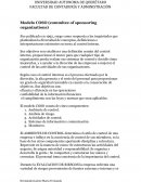 Modelo COSO (commitee of sponsoring organizations)