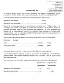 Presupuesto de produccion “El chueco feliz “S.A