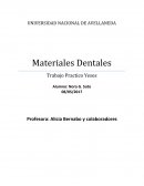 Materiales Dentales Trabajo Practico Yesos