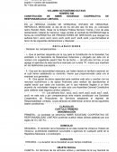 FORMATO SOCIEDAD COOPERATIVA