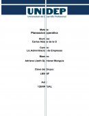 Aportación semana 1 Planeación operativa