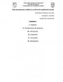 Trata de personas en México con fines de explotación sexual