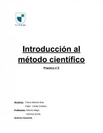 Introducción al método científico Practico. Página 1