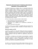 Federación Internacional de Contadores (International Federation of Accountants) IFAC