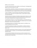 Reflexion sobre la autoestima