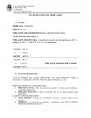 Investigacion de mercados ejercicios