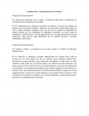 Introducción a la Administración Unidad 3