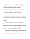 E n el texto de lenguaje y pensamiento el autor Víctor Montoya (2012)