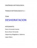 TEMA DESHIDRATACION