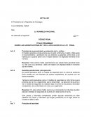 SOBRE LAS GARANTÍAS PENALES Y DE LA APLICACIÓN DE LA LEY PENAL