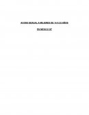 Ensayo con delimitación e investigación de campo (Acoso sexual)