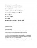 Actividad: Ensayo de La Revolucion Mexicana