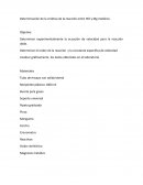 Determinación de la cinética de la reacción entre HCl y Mg metálico