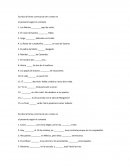 Escriba la forma correcta de ser o estar en el presente según el contexto.