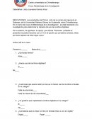 Bioseguridad Curso: Metodología de la Investigación