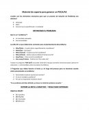 Material de soporte para generar un PDCA/A3