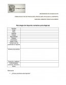 Instrumento de medición de motivación y estrés en el deporte