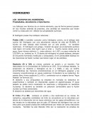 Hidrógeno LOS ISOTOPOS DEL HIDRÓGENO.