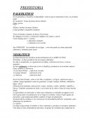 Resumen de prehistoria