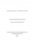 EL INDIVIDUO, SER RACIONAL Y SU INTERACCION CON EL MEDIO