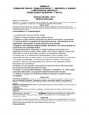 FORMACION PARA EL TRABAJO EN SALUD Y DESARROLLO HUMANO