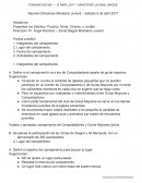 Comunicado 1 Campamento