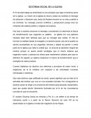 DOCTRINA SOCIAL DE LA IGLESIA El fin de este trabajo es profundizar en los principios que rigen la doctrina social de la Iglesia