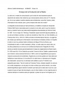 Ensayo de la evolucion de la radio