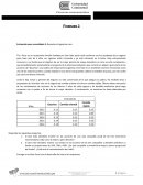 Finanzas 3 Evaluación para consolidado 2: Resuelve el siguiente caso