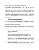 LO QUE HACEN LOS MEJORES PROFESORES UNIVERSITARIOS