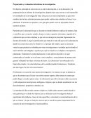 Preparación y evaluación del informe de investigación