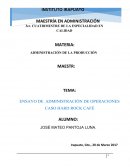 Ensayo Administracion De Operaciones (Hard Rock Café)