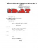 Proyecto de Análisis y Evaluación de Proyectos