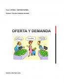 MICROECONOMÍA Oferta y demanda