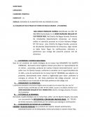 DEMANDA DE ALIMENTOS PARA HIJO MENOR DE EDAD