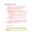 PROCEDIMIENTO DEL SERVIDOR