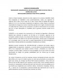 NEGOCIACIÓN: ADQUISICIÓN DEL SERVICIO DE MONITOREO SATELITAL PARA LA EMPRESA BELLA RICA.