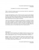 TEMA: La historia de Colombia a partir de sus inicios hasta el día de hoy, contada desde el punto de vista de una persona extranjera.