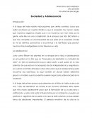Sociedad y adolescencia.