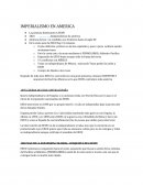 Imperialismo en América. La potencia dominante es EEUU