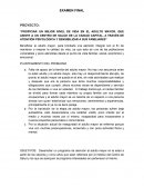 Propiciar un mejor nivel de vida en el adulto mayor, que asiste a un Centro de Salud de la ciudad capital, a través de atención psicológica y sensibilizar a sus familiares