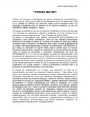 Codigo mater. Ensayo